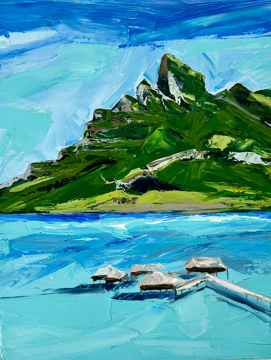 Bora Bora 11" x 14"