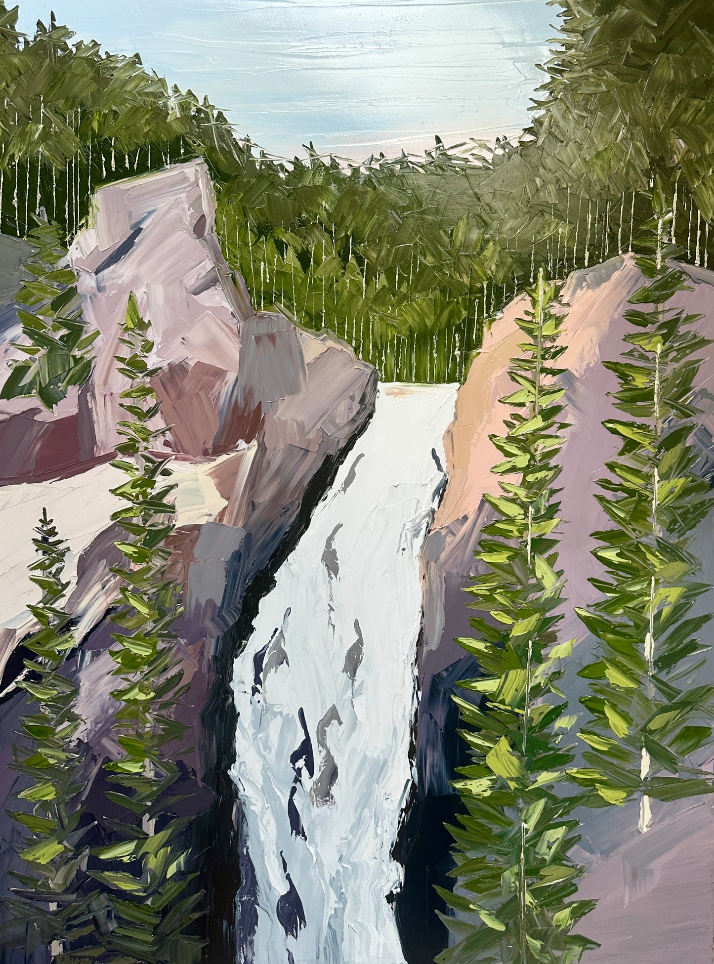 Booth Falls 30" x 40"