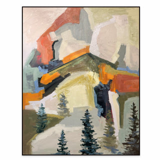 Warm Mountains, 24"x30"